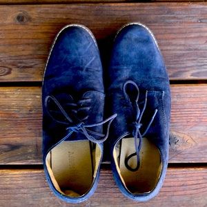 Navy blue old navy shoes
